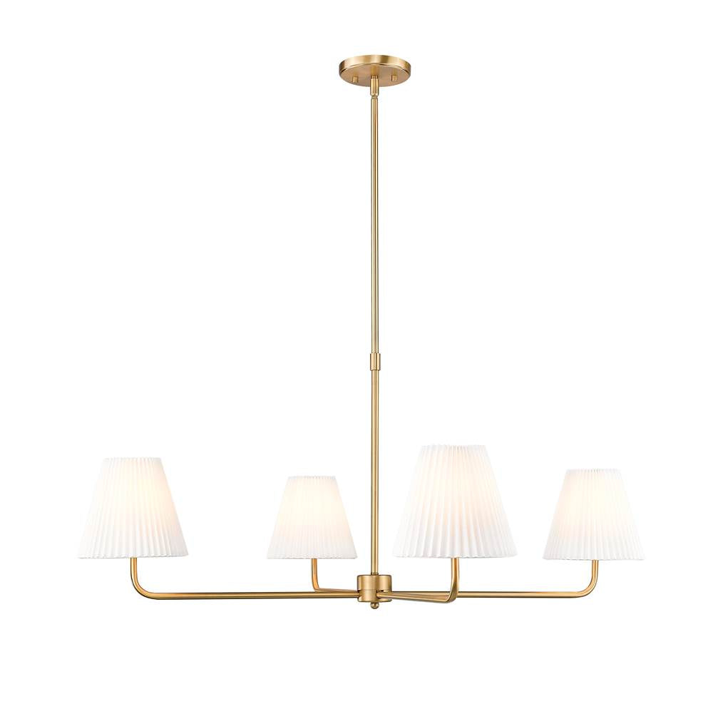 Millennium Lighting Ami 40'' Wide 4-light Chandelier - Matte Black