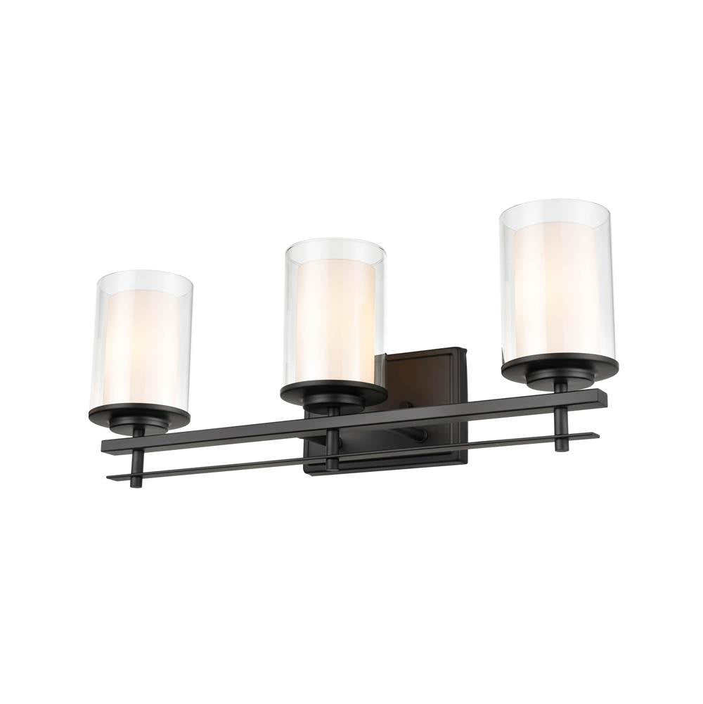 Millennium Lighting 5503-MB Matte Black Vanity Light Image 3