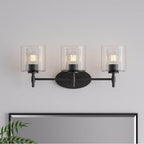 Millennium Lighting 270103-MB Matte Black Solventa 23.5'' Wide 3-light Vanity Image 4