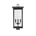 Millennium Lighting 42604-PBK Powder Coated Black Outdoor Post Lantern Image 1
