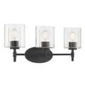 Millennium Lighting 270103-MB Matte Black Solventa 23.5'' Wide 3-light Vanity Image 1