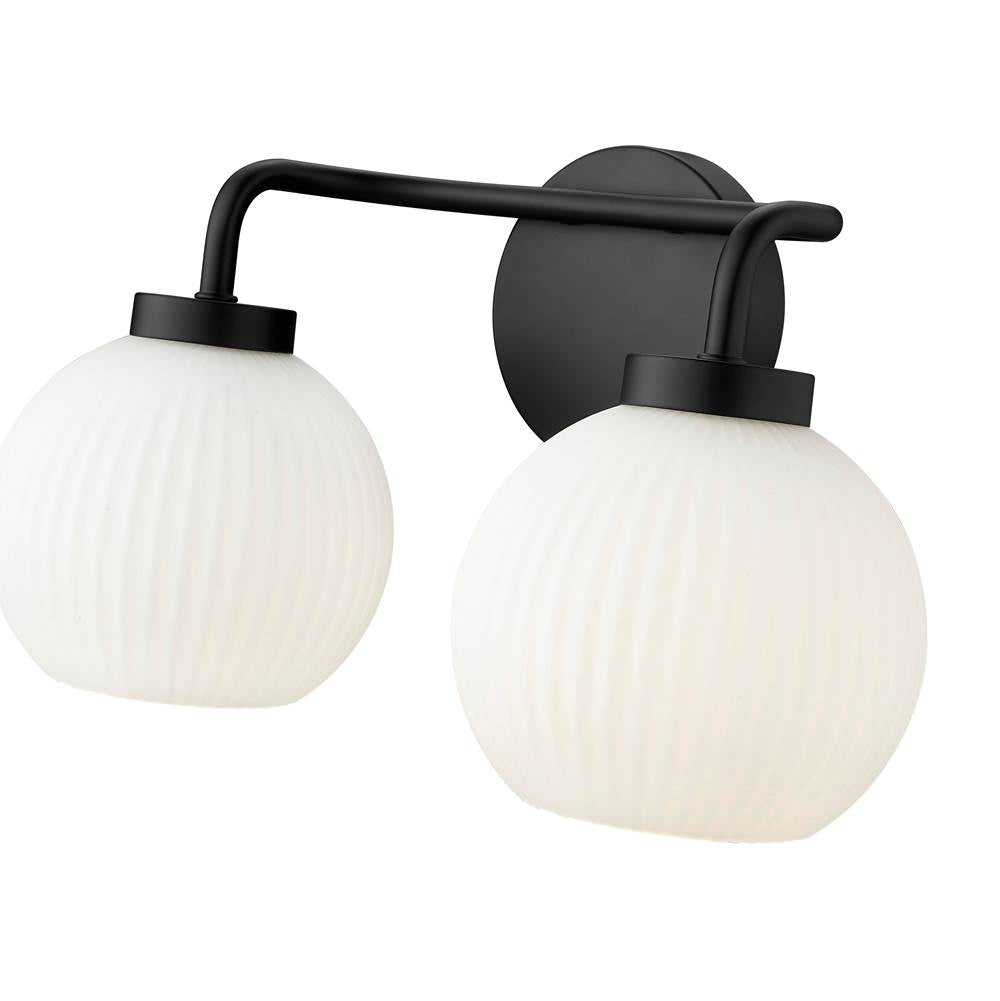 Millennium Lighting 22402-MB Matte Black Vanity Image 4