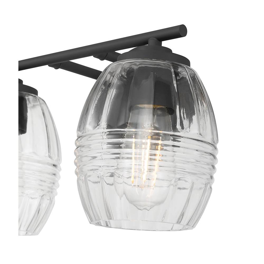 Millennium Lighting 9992-MB Matte Black Miravelle 14'' Wide 2-light Vanity Image 5
