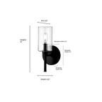 Millennium Lighting 9921-PN Polished Nickel Wall Sconce Image 2