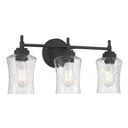Millennium Lighting 909103-MB Matte Black Clarvyn 21'' Wide 3-light Vanity Image 1
