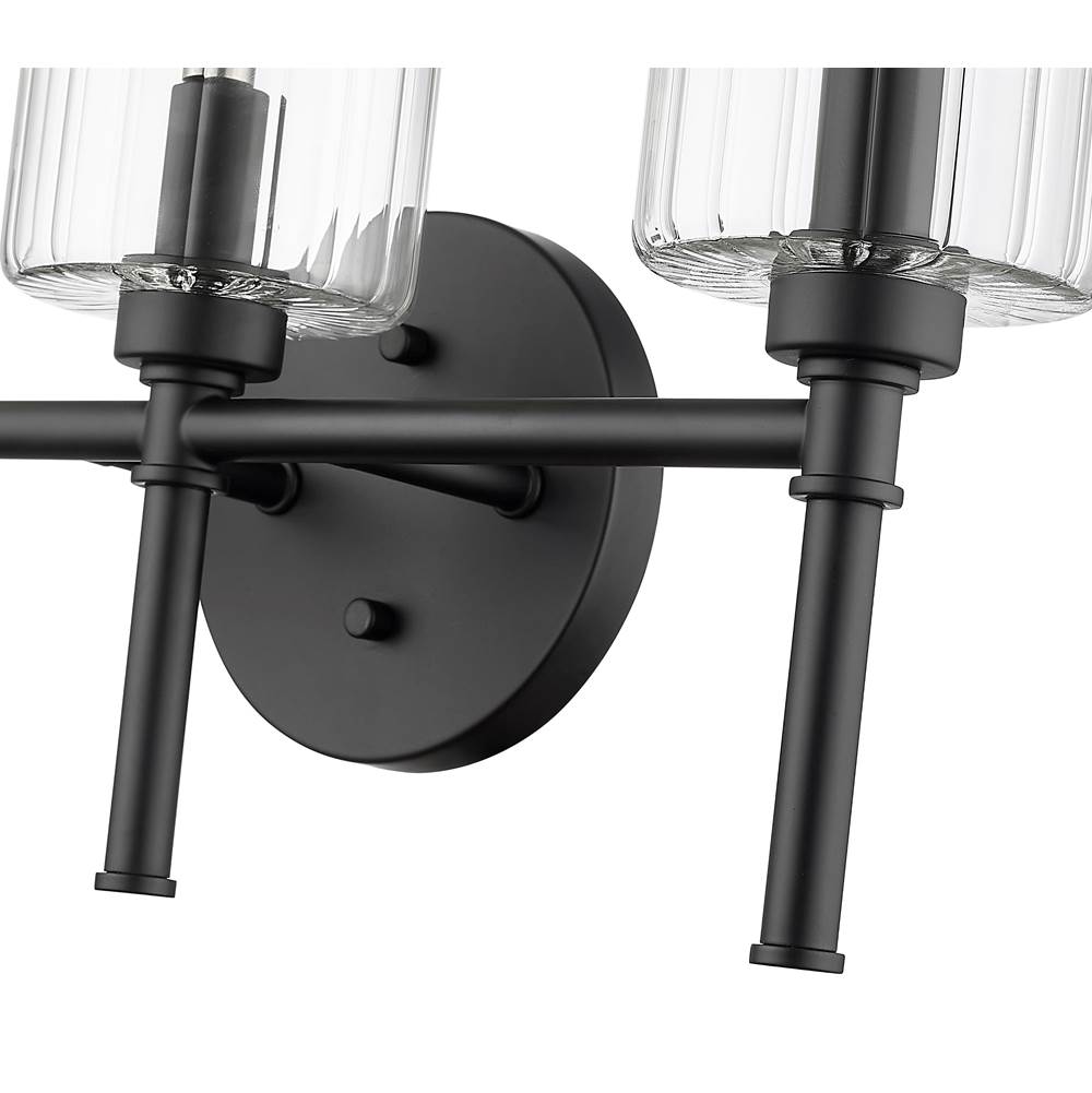 Millennium Lighting 9923-MB Matte Black Vanity Image 3