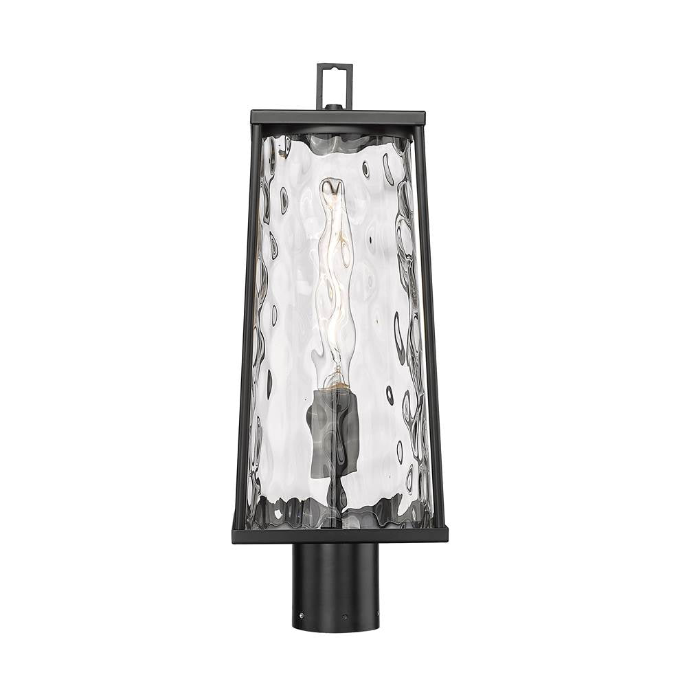 Millennium Lighting 10631-PBK Powder Coated Black Outdoor Post Lantern Image 1