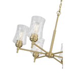 Millennium Lighting 909106-VB Vintage Brass Clarvyn 25.5'' Wide 6-light Chandelier Image 5