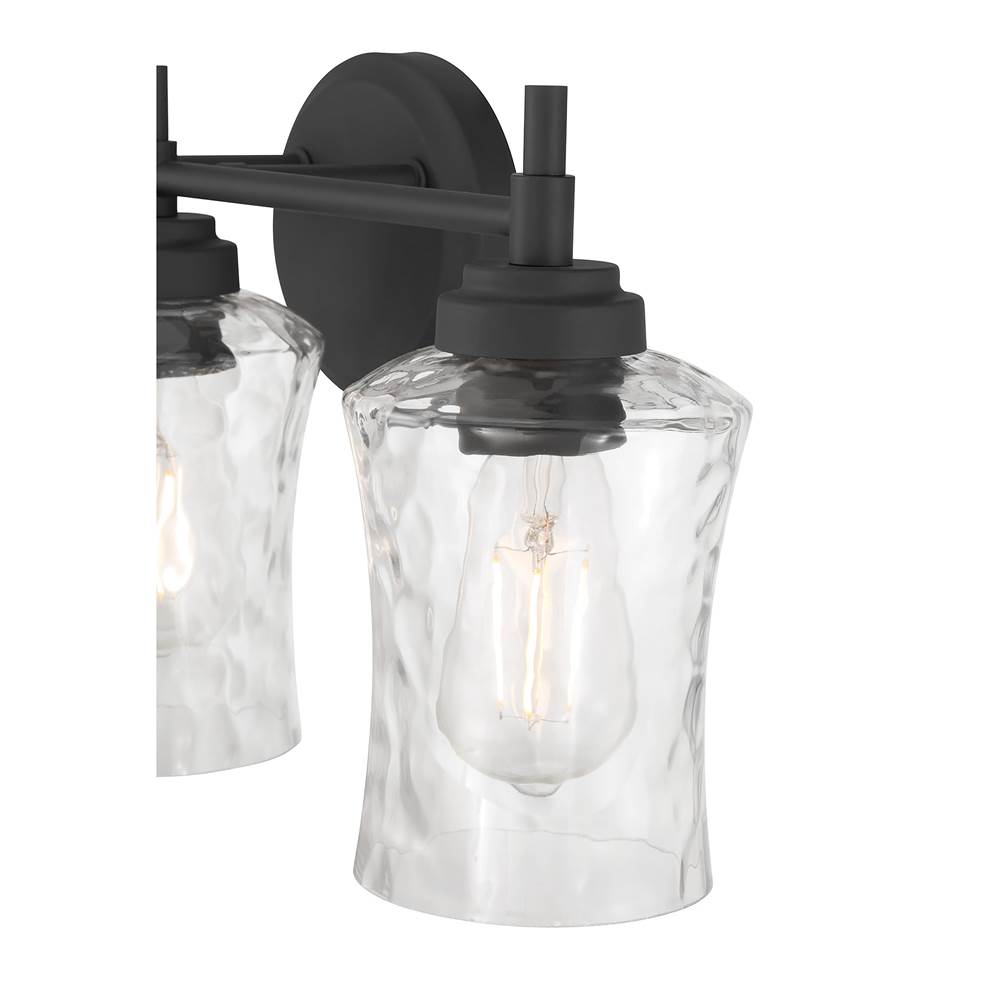 Millennium Lighting 909103-MB Matte Black Clarvyn 21'' Wide 3-light Vanity Image 5