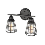 Millennium Lighting 3382-MB Matte Black Vanity Image 2