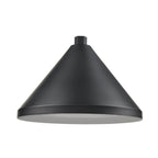 Millennium Lighting RWCS13-SB Satin Black Wide Cone Image 1