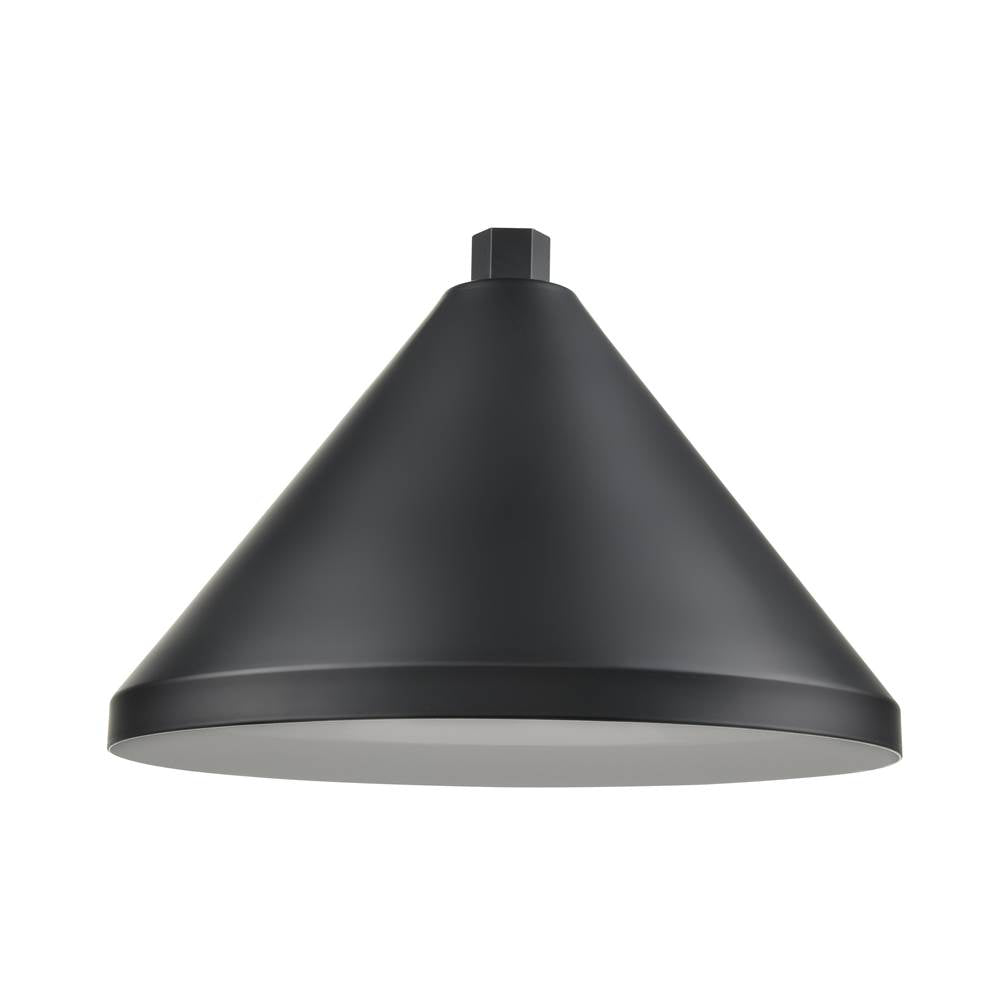 Millennium Lighting RWCS13-SB Satin Black Wide Cone Image 1