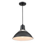 Millennium Lighting RGCC13-SB Satin Black Cord Hung Glass Cone Image 7