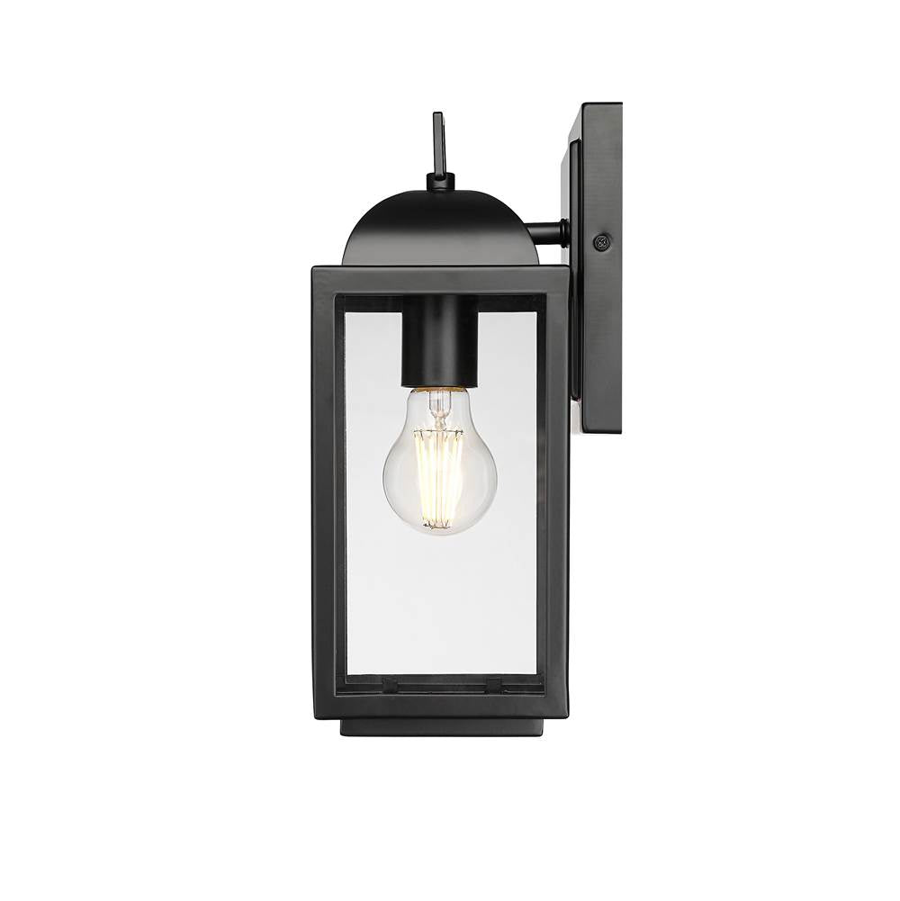 Millennium Lighting 194001-PBK Powder Coated Black Beaufort 12.75'' High 1-light Outdoor Wall Sconce - Powder Coated Black Image 6