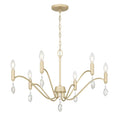 Millennium Lighting 205106-AGSI  Aureline 28'' Wide 6-light Chandelier Image 1
