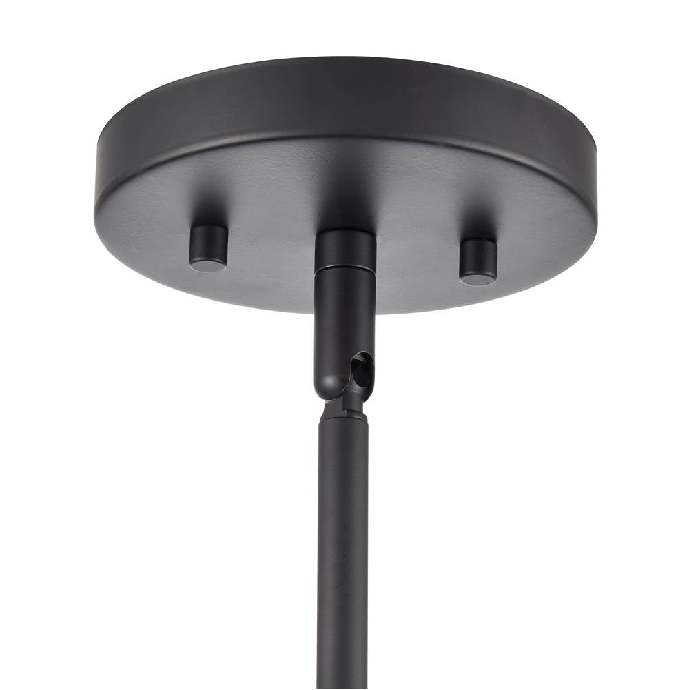 Millennium Lighting 214005-MB Matte Black Laphia 27'' Wide 5-light Chandelier - Matte Black Image 3