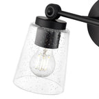 Millennium Lighting 22002-MB Matte Black Lauryn 13.5'' Wide 2-light Vanity - Matte Black Image 5