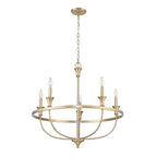 Millennium Lighting 28005-MG Modern Gold Chandelier Ceiling Light Image 4