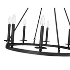 Millennium Lighting 46708-MB Matte Black Chandelier Ceiling Light Image 3