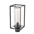 Millennium Lighting 4581-PBK Powder Coat Black Outdoor Post Lantern Image 2