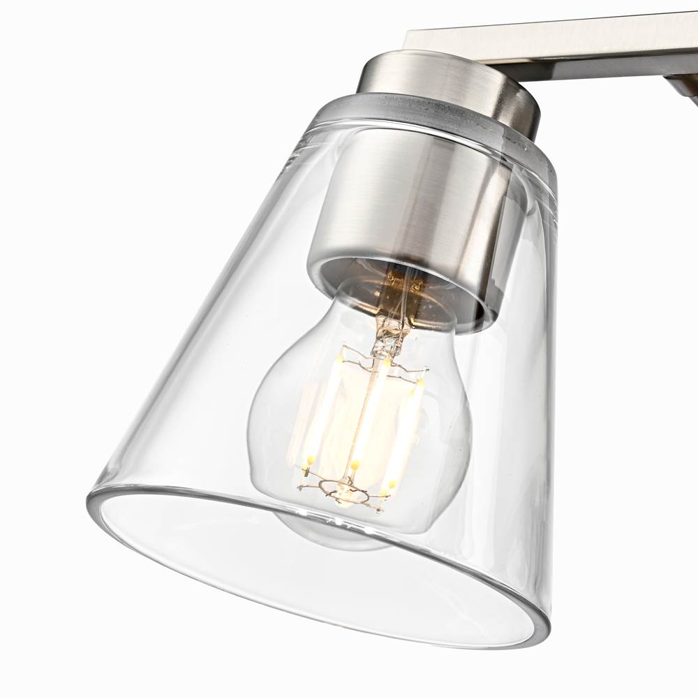 Millennium Lighting 64002-BN Brushed Nickel Strayhan 13'' 2-light Vanity - Brushed Nickel Image 5