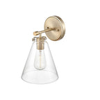 Millennium Lighting 8121-MG Modern Gold 1 Light Wall Sconce Image 2
