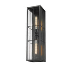 Millennium Lighting 10822-PBK Powder Coated Black Outdoor Wall Sconce Image 5