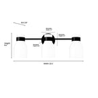 Millennium Lighting 23003-PN Polished Nickel Vanity Image 3