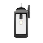 Millennium Lighting 194101-PBK Powder Coated Black Beaufort 17.75'' High 1-light Outdoor Wall Sconce - Powder Coated Black Image 6