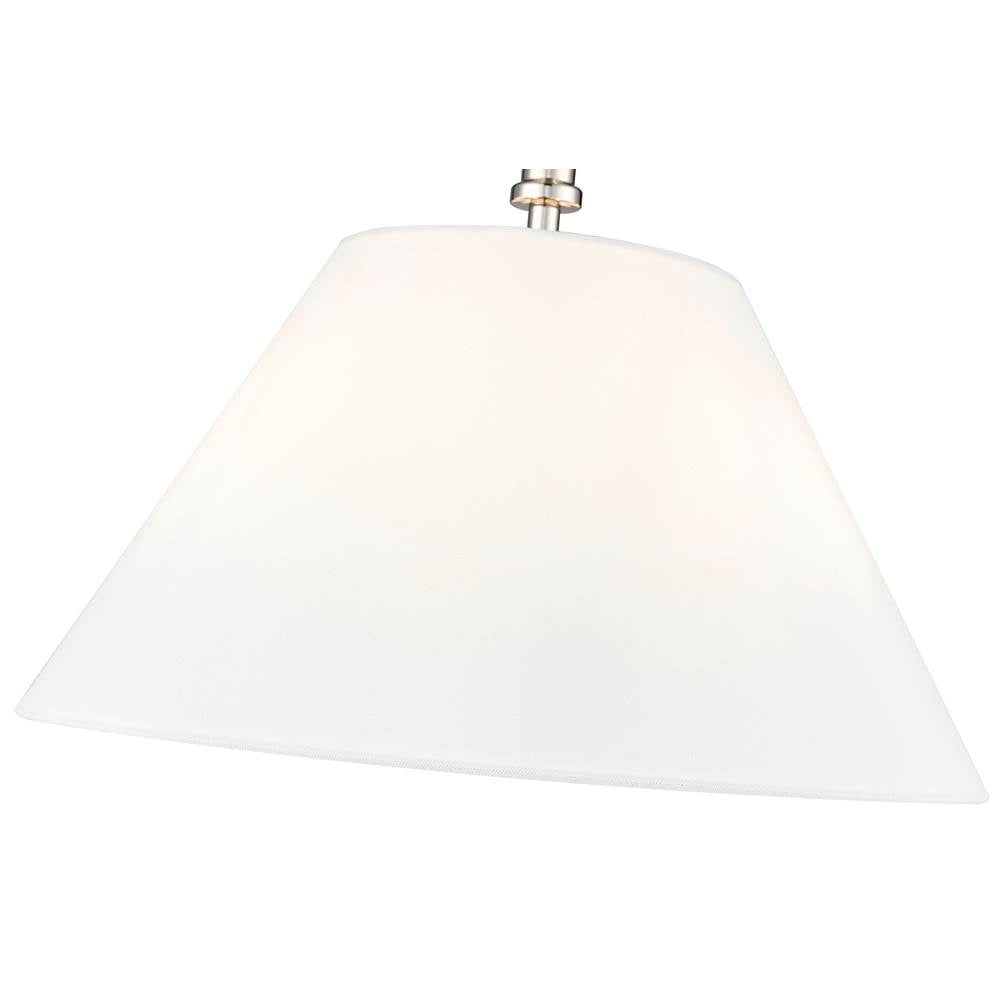 Millennium Lighting 16403-PN Polished Nickel Adorra 16'' Wide 3-light Semi Flush - Polished Nickel Image 3