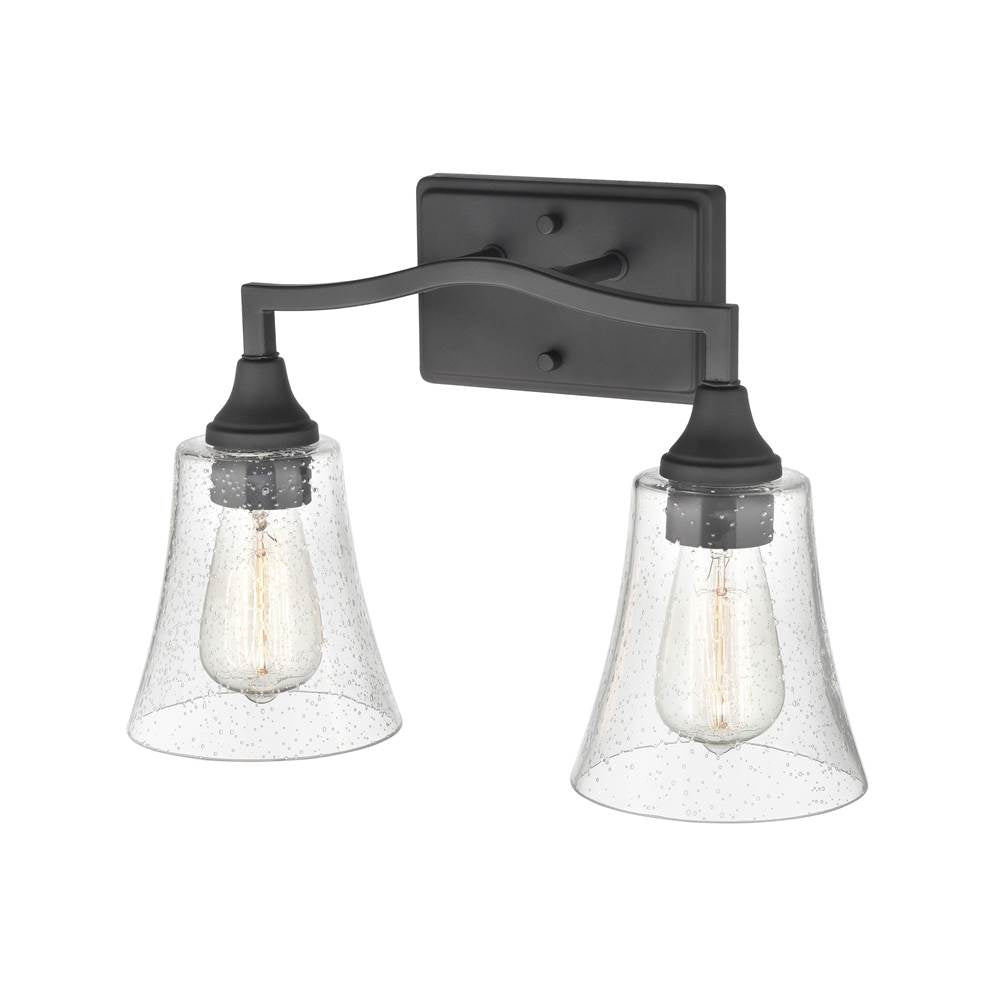 Millennium Lighting 2102-MB Matte Black Vanity Image 3