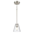 Millennium Lighting 64101-BN Brushed Nickel Strayhan 5.75'' 1-light Mini Pendant - Brushed Nickel Image 1