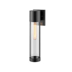 Millennium Lighting 8213-PBK Powder Coat Black Outdoor Wall Sconce Image 2
