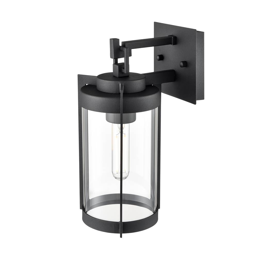 Millennium Lighting 91501-TBK Textured Black Outdoor Wall Sconce Image 5