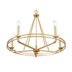 Millennium Lighting 21605-VB Vintage Brass Jody 26.5'' Wide 5-light Chandelier - Vintage Brass Image 6