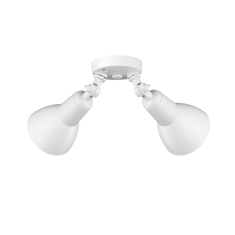 Millennium Lighting 17002-MW Matte White Security Flood Lights Image 6