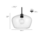 Millennium Lighting 203201-VB Vintage Brass Pomari 14'' Wide 1-light Pendant Image 2