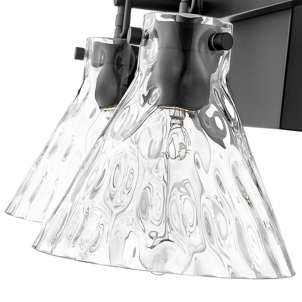 Millennium Lighting 20002-MB Matte Black Vanity Image 3