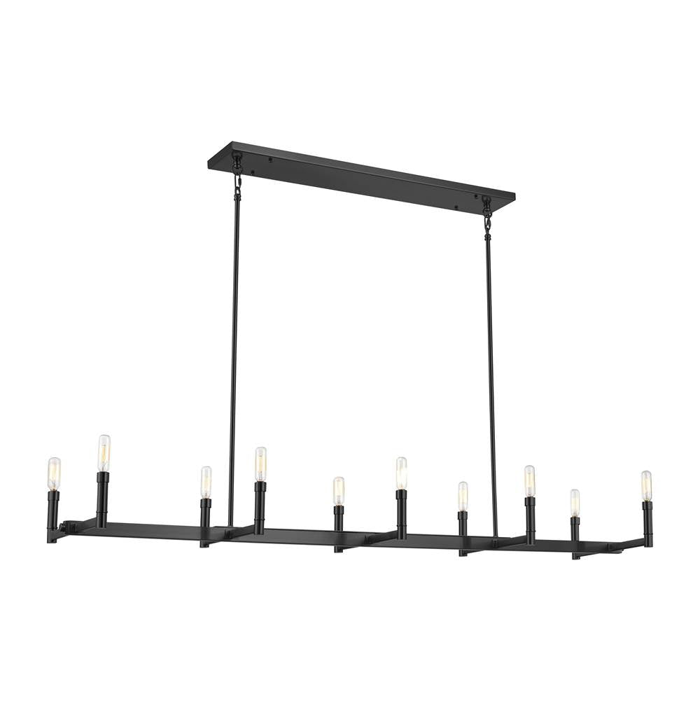 Millennium Lighting 99701-MB Matte Black Chandelier Ceiling Light Image 4
