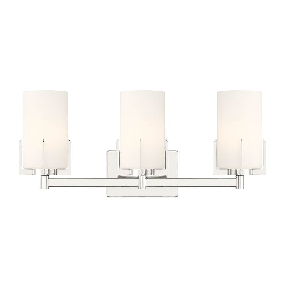 Millennium Lighting 65003-PN Polished Nickel Froselle 22'' Wide 3-light Vanity Image 6