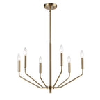 Millennium Lighting 8166-MG Modern Gold Chandelier Ceiling Light Image 2