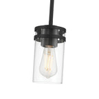 Millennium Lighting 91011-MB Matte Black Lunden  4'' Wide 1-light Mini Pendant Image 5