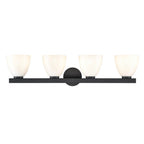 Millennium Lighting Apria 33'' Wide 4-light Vanity - Polished Chrome
