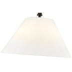 Millennium Lighting 16403-MB Matte Black Adorra 16'' Wide 3-light Semi Flush - Matte Black Image 3