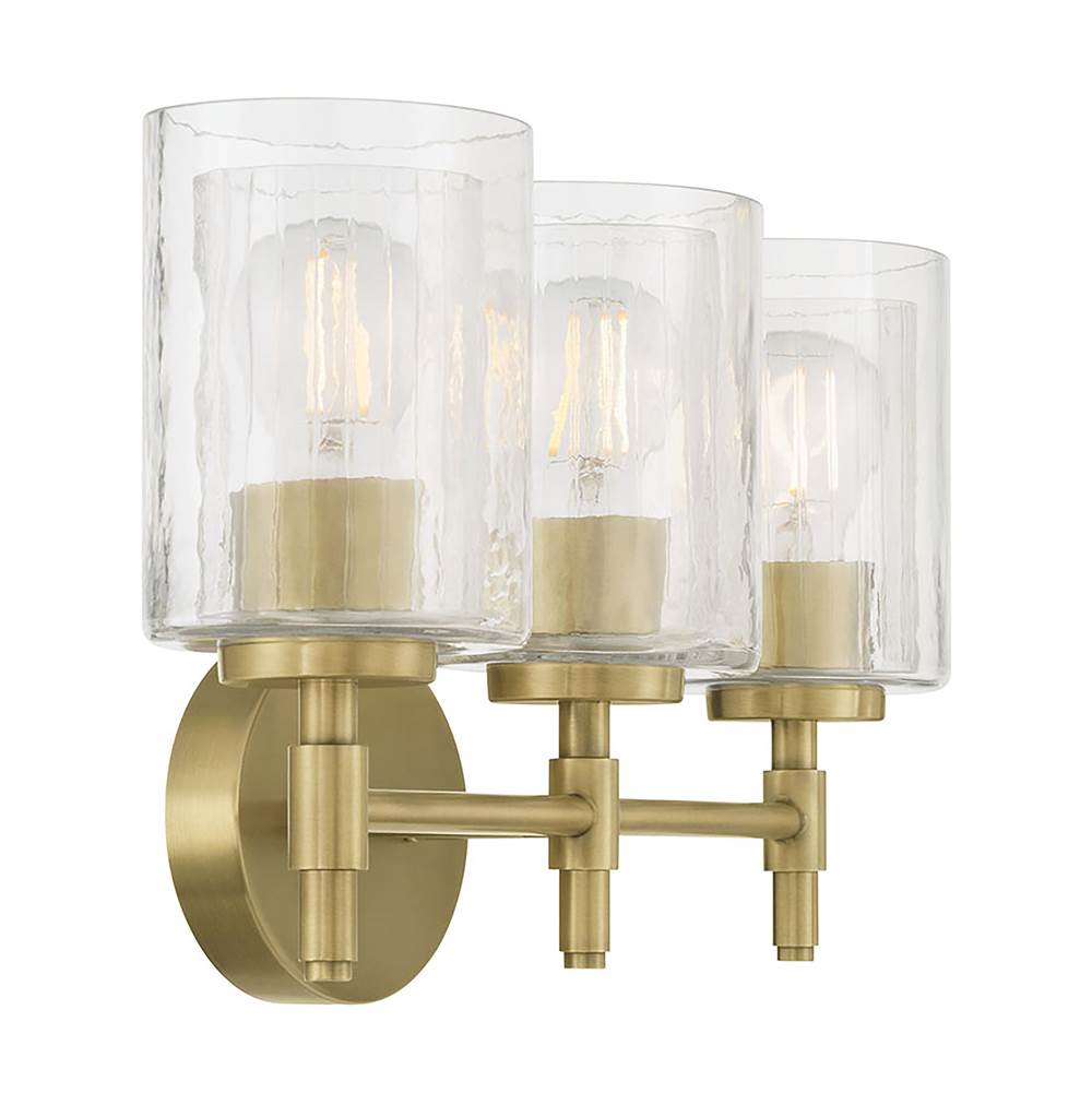 Millennium Lighting 270103-VB Vintage Brass Solventa 23.5'' Wide 3-light Vanity Image 7
