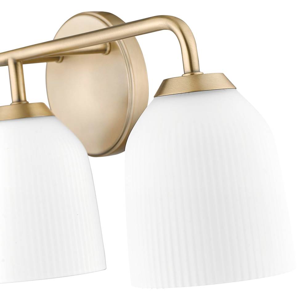 Millennium Lighting 22303-VB Vintage Brass Vanity Image 3