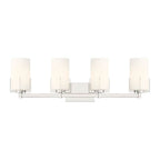 Millennium Lighting 65004-PN Polished Nickel Froselle 30.5'' Wide 4-light Vanity Image 6