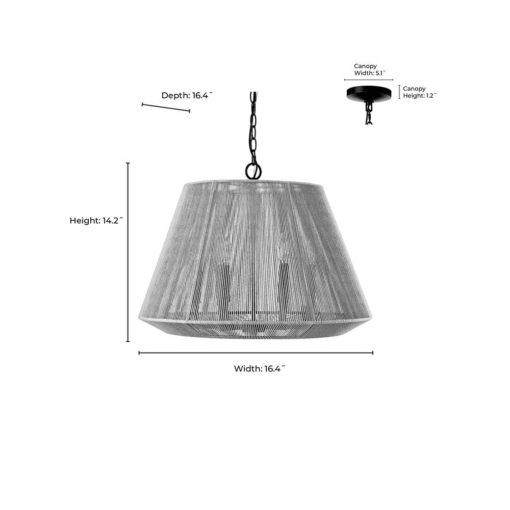 Millennium Lighting 20603-MG Modern Gold Pendant Light Image 2