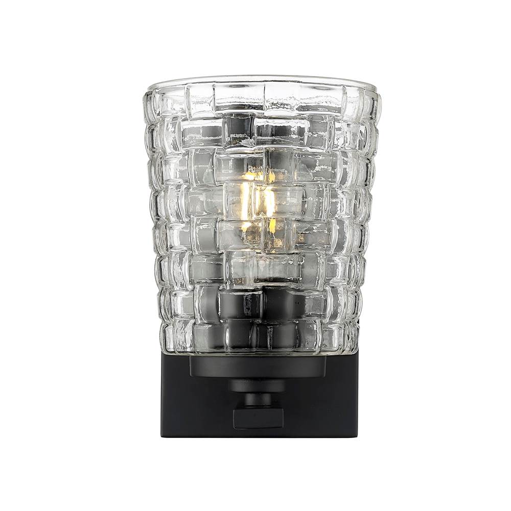 Millennium Lighting 22101-MB Matte Black Wall Sconce Image 1