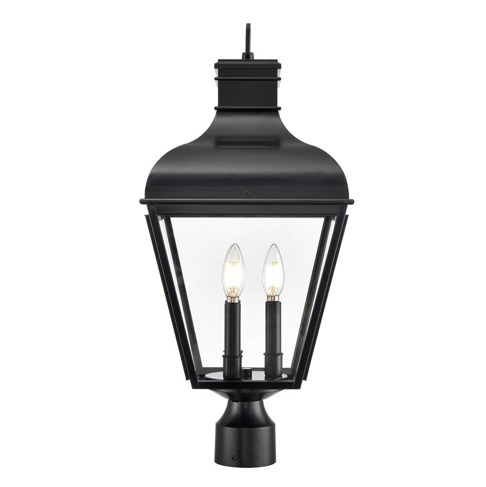 Millennium Lighting 43203-MB Matte Black Edenton 24'' High 3-light Outdoor Post Lantern - Matte Black Image 6